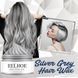 Временная смывающаяся краска для волос Silver Gray 8951 фото 4