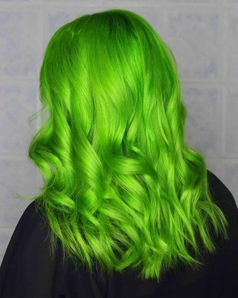 Временная краска-спрей для волоc зелёная Green Verde 2858249259 фото