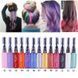 Временная смывающаяся краска для волос зелёная Green 5676 фото 5