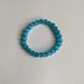 Браслет із натурального каменю Блакитне котяче око 8 мм KG012379 фото 7