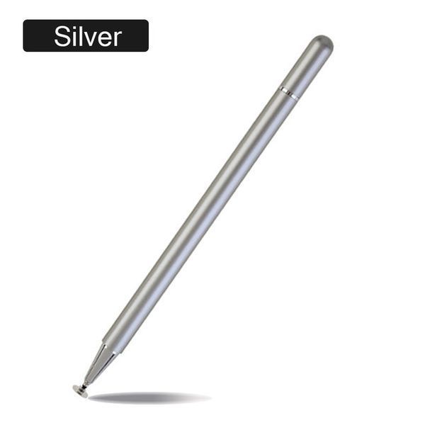 Ёмкостный двухсторонний стилус для рисования Silver 2326 фото