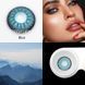 Цветные линзы для глаз голубые Blue + контейнер для хранения в подарок 0094RA фото 9