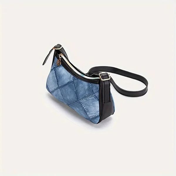Маленькая женская сумка чёрная Blue 0748BL фото
