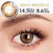 Кольорові лінзи для очей коричневі Dolly Raquelle Контейнер для зберігання в подарунок 06743DOL фото 9