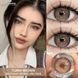 Цветные линзы коричневыеTurin brown + контейнер для хранения в подарок 2879460892 фото 2