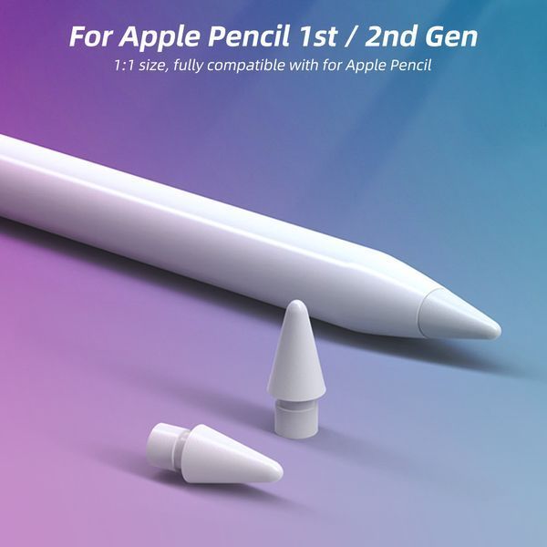 Наконечник Googei для стилуса Apple Pencil 1-2 покоління White 29578 фото