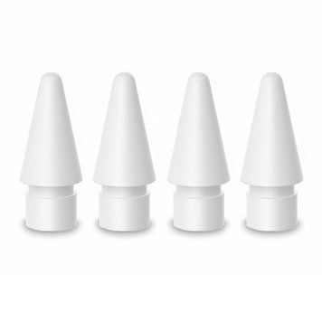 Комплект наконечников Googei для стилуса Apple Pencil 1-2 поколение White 4 шт. 29579 фото