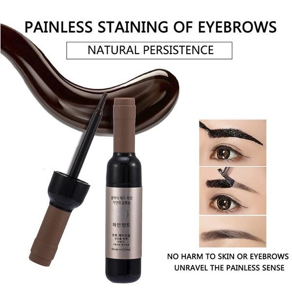 Тинт-гель для брів із хною Eyebrow Gel Classic Red Wine сіро-чорний 03 856342 фото