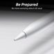 Комплект наконечников Googei для стилуса Apple Pencil 1-2 поколение White 4 шт. 29579 фото 5