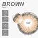 Цветные линзы коричневые Seine brown + контейнер для хранения в подарок 2879495136 фото 5
