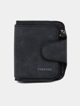 Кошелёк женский Forever чёрный 0053BL фото