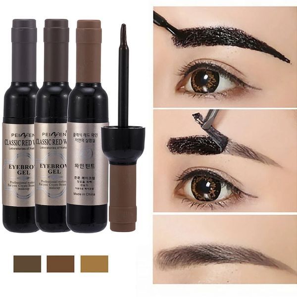 Тинт-гель для брів Eyebrow Gel Classic Red Wine темно-коричневий 01 856341 фото
