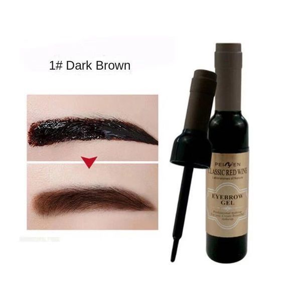 Тинт-гель для брів Eyebrow Gel Classic Red Wine темно-коричневий 01 856341 фото
