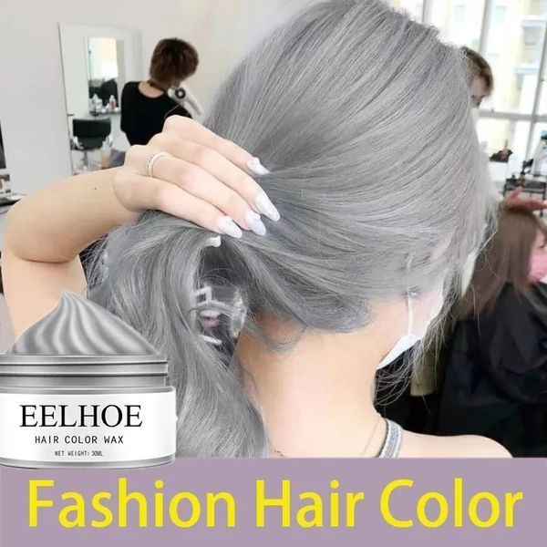 Тимчасова змивальна фарба для волосся Silver Gray 83561 фото