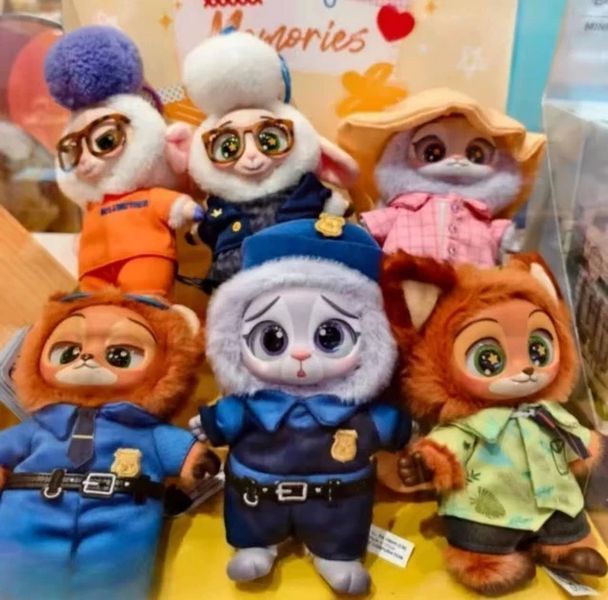 Игрушка-сюрприз брелок Disney Zootopia Зверополис в слепой коробке 15 см 2960891450 фото
