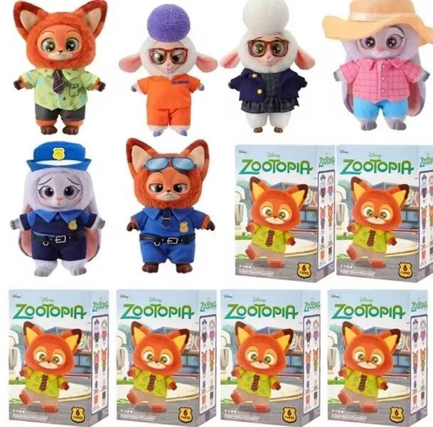 Игрушка-сюрприз брелок Disney Zootopia Зверополис в слепой коробке 15 см 2960891450 фото