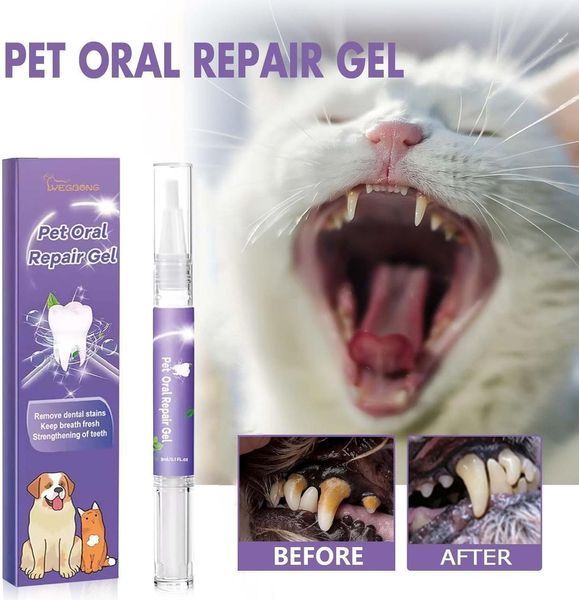 Гель для догляду за порожниною рота хатніх тварин Yegbong Pet 9542 фото
