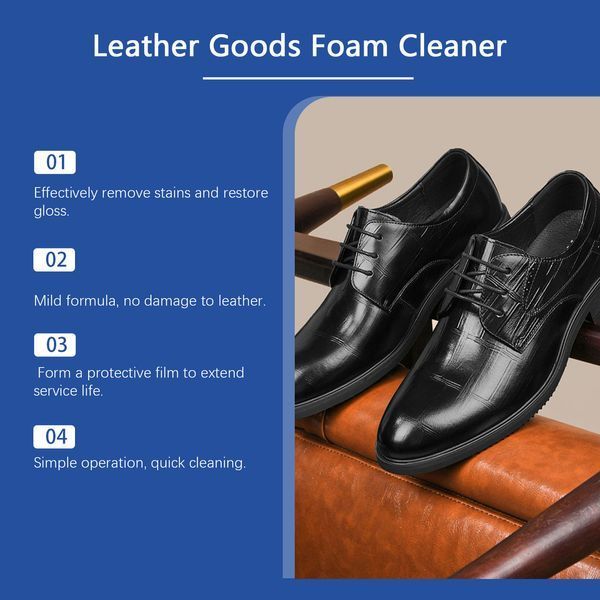Пенный очиститель для кожи Jaysuing Foam Cleaner 37350 фото