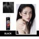 Тимчасова фарба-спрей для волосся чорна Black 8358 фото 2