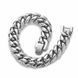 Браслет із неіржавкої сталі ширина 9 мм довжина 20 см Siilver 056479S фото 5