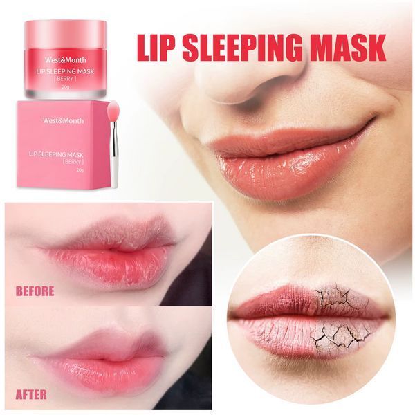 Ночная маска для губ West&Month Lip Sleeping Mask Berry 05567W фото