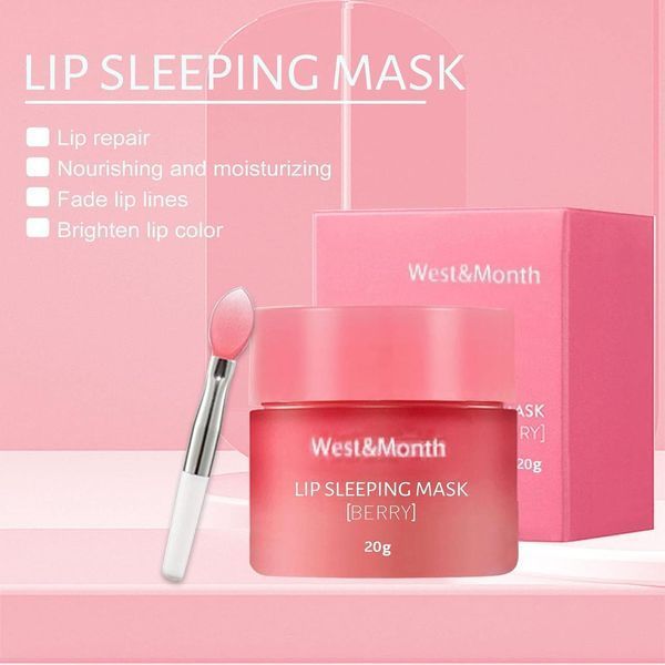 Ночная маска для губ West&Month Lip Sleeping Mask Berry 05567W фото