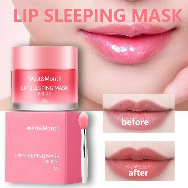 Ночная маска для губ West&Month Lip Sleeping Mask Berry 05567W фото