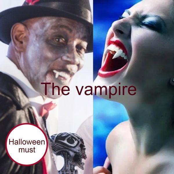 Зубы вампира с капсулами искусственной крови, накладные клыки для Halloween и вечеринок 2894198981 фото