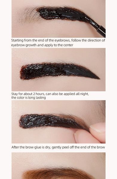 Тинт-гель для брів Eyebrow Gel Classic Red Wine сіро-чорний 03 856340 фото