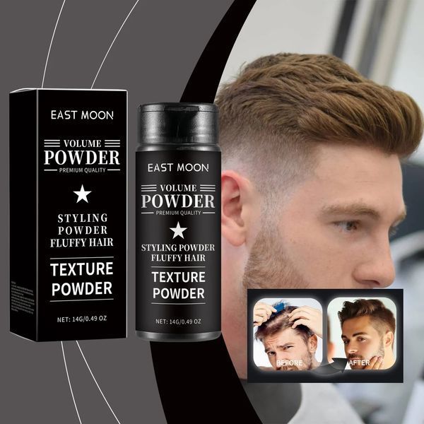 Пудра для объёма волос EAST MOON Volume Powder 14 г Текстурирующая пудра для укладки, матовый эффект D07542 фото