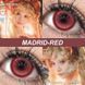 Цветные линзы для глаз красные Madrid Red + контейнер для хранения в подарок 05674MAD фото 6