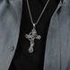 Кулон в виде креста со змеёй Dragon Cross + цепочка из нержавеющей стали 5807 фото 5