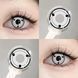 Цветные контактныел линзы White Magatama + контейнер для хранения в подарок 2938336047 фото 1