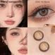 Кольорові лінзи коричневі Black Swan Brown + контейнер для зберігання в подарунок BC598-1 фото 3