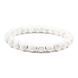 Браслет із натурального каменю Біла бірюза B1924 фото 3