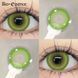 Цветные линзы зелёные Candy Green + контейнер для хранения в подарок BC01-2 фото 1