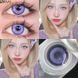 Цветные линзы фиолетовые E-Blink Violet + контейнер для хранения в подарок BC07-4 фото 1
