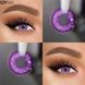 Цветные линзы фиолетовые E-Blink Violet + контейнер для хранения в подарок BC07-4 фото 4