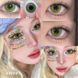 Цветные линзы зелёные Candy Green + контейнер для хранения в подарок BC01-2 фото 8