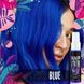 Временная краска-спрей для волоc синяя Blue 8366 фото 5