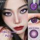 Кольорові лінзи фіолетові Violet + контейнер для зберігання в подарунок MA105RA фото 2