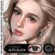 Кольорові лінзи чорні Alps Black + контейнер для зберігання в подарунок 0B0734 фото 7