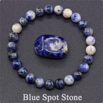 Браслет из натурального камня Blue Spot stone BL46136 фото