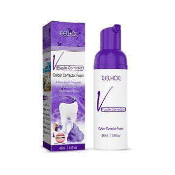 Отбеливающая зубная паста EELHOE v34 45мл Фиолетовая зубная паста 5682 фото
