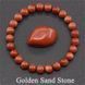 Браслет из натурального камня Golden Sand stone Золотистый песчаник GP567402 фото 2