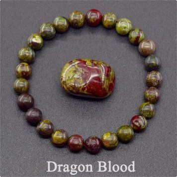 Браслет из натуральной яшмы Dragon Blood YA136780 фото
