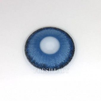 Кольорові лінзи для очей блакитні Blue Portal + контейнер для зберігання в подарунок BME76-3 фото