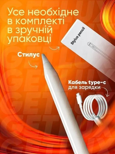 Универсальный активный стилус для сенсорных экранов совместим с Apple iPhone, iPad, iOS, Android, W 07683A фото