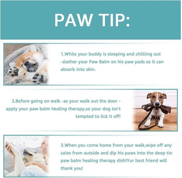 Бальзам для лап собак и котов MELAO Paw Balm 60 г 2974762464 фото