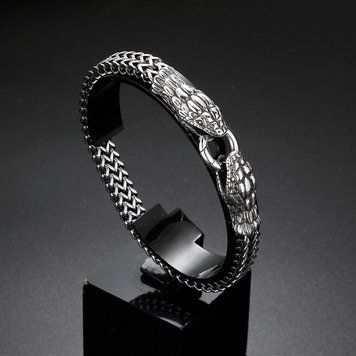 Браслет из нержавеющей стали Snake 67850 фото